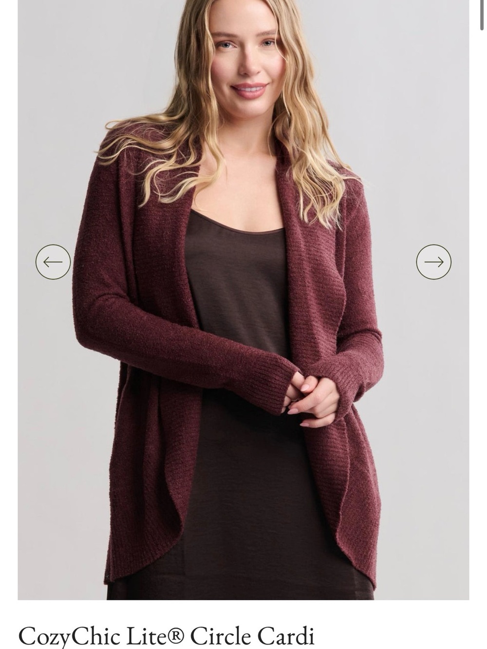 CozyChic Lite Circle Cardi